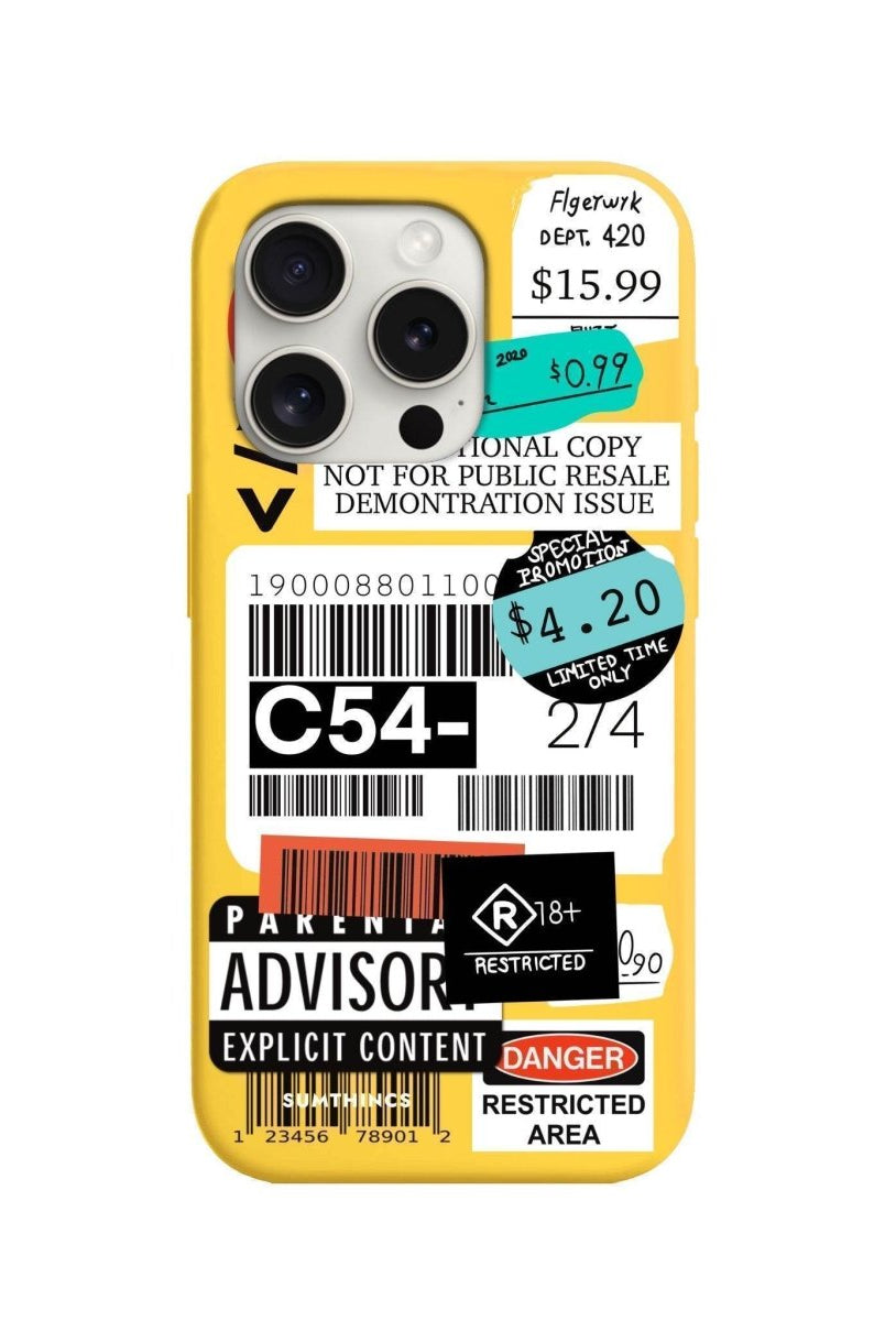 iPhone 7 Plus/8 Plus Barcode C54 Premium Telefon Kılıfı - SUMTHINCS