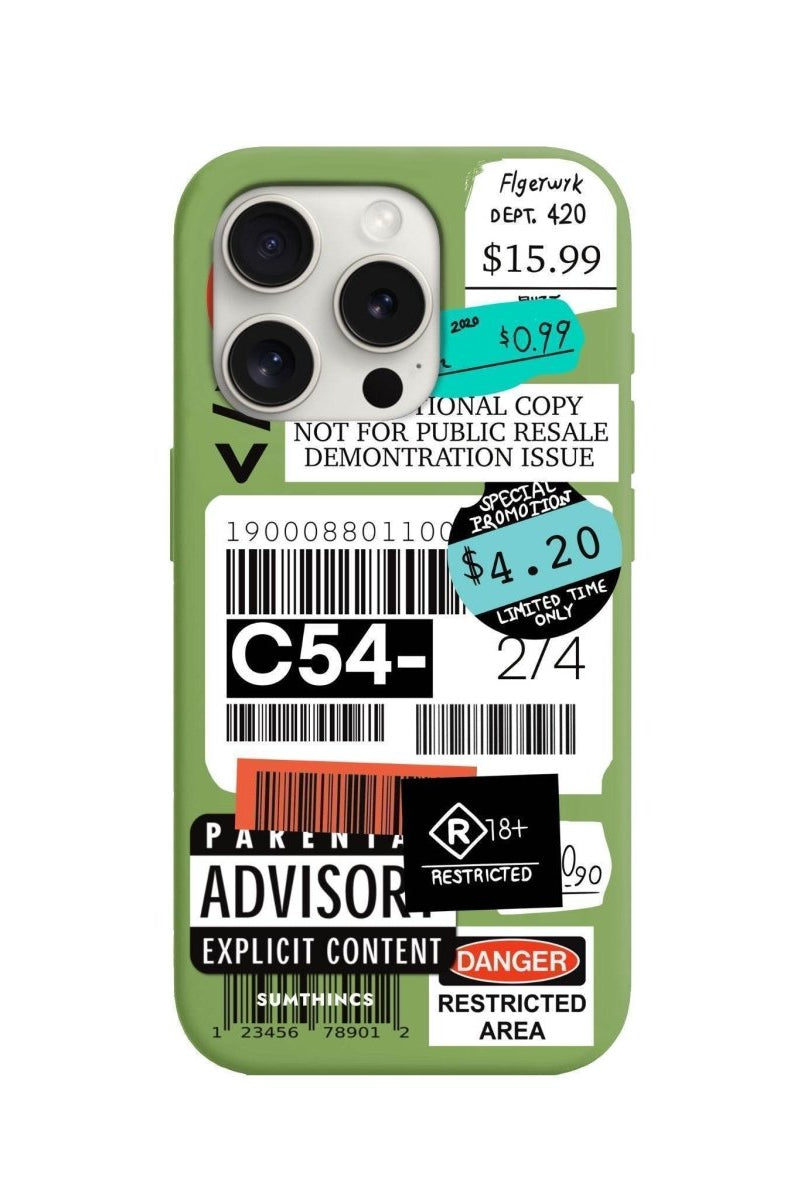 iPhone 7 Plus/8 Plus Barcode C54 Premium Telefon Kılıfı - SUMTHINCS