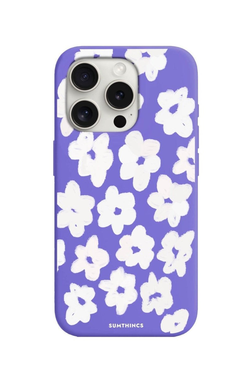 iPhone 7 Plus/8 Plus Blossoms Premium Telefon Kılıfı Lila - SUMTHINCS