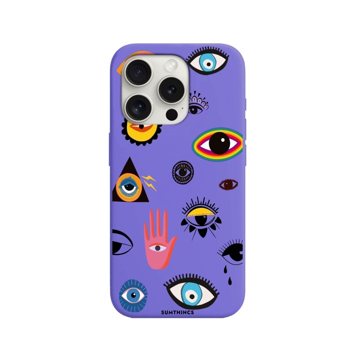 iPhone 7 Plus/8 Plus Eye Stickers Premium Telefon Kılıfı - SUMTHINCS