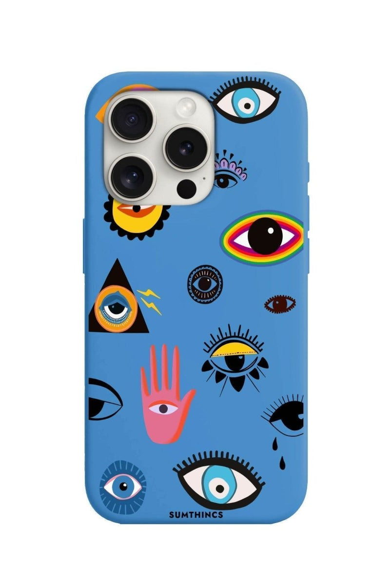 iPhone 7 Plus/8 Plus Eye Stickers Premium Telefon Kılıfı - SUMTHINCS