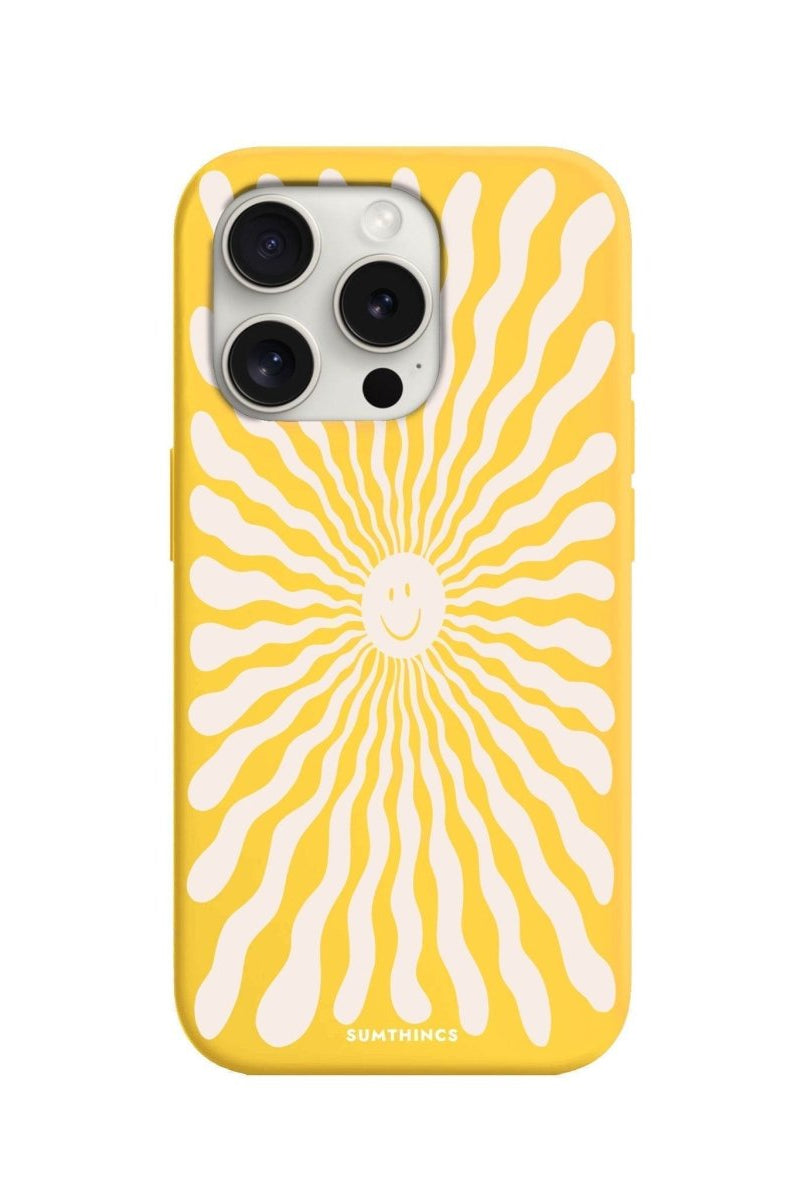 iPhone 7 Plus/8 Plus Happy Little Sun Premium Telefon Kılıfı Sarı - SUMTHINCS