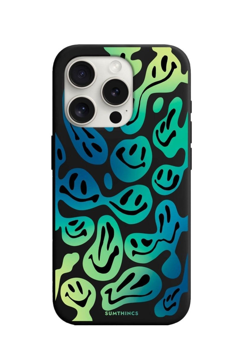 iPhone 7 Plus/8 Plus Smiley Premium Telefon Kılıfı Siyah - SUMTHINCS