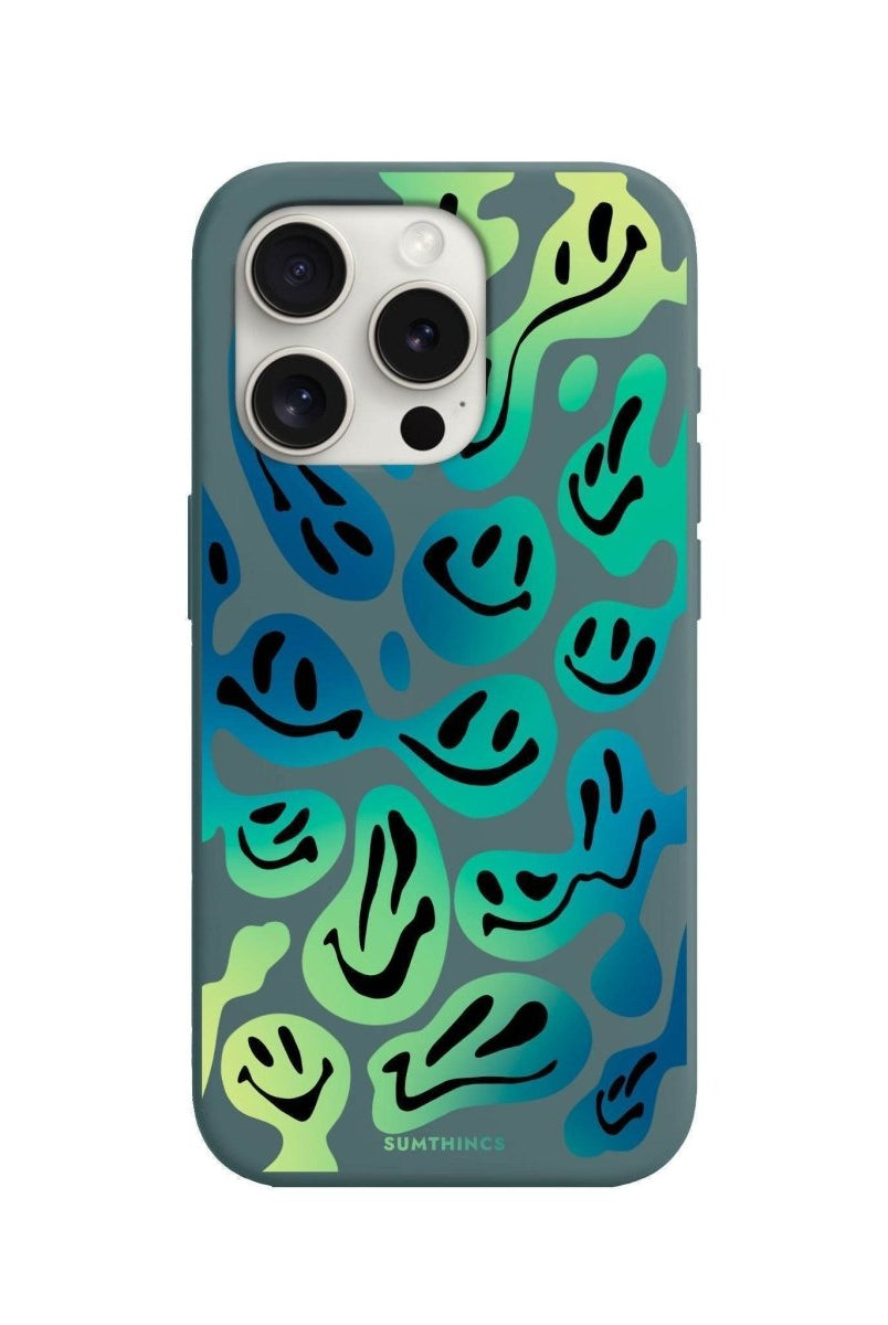 iPhone 7 Plus/8 Plus Smiley Premium Telefon Kılıfı Kaktüs Yeşili - SUMTHINCS
