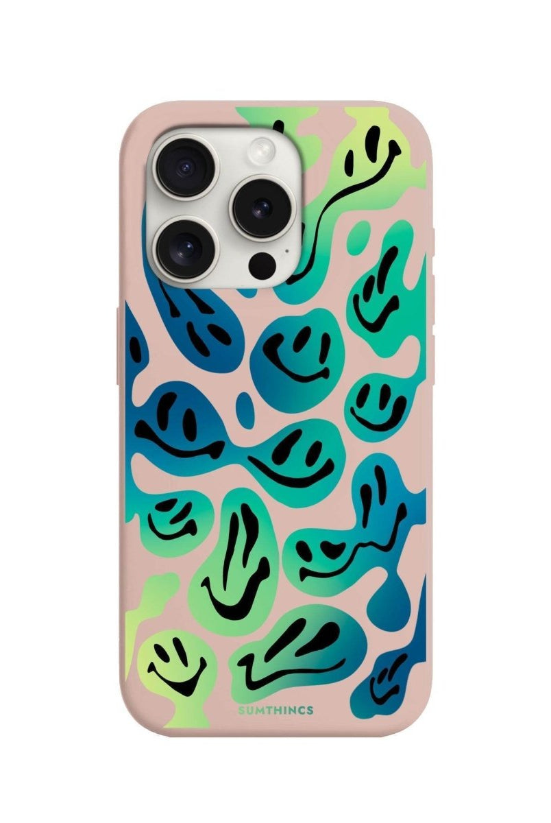 iPhone 7 Plus/8 Plus Smiley Premium Telefon Kılıfı Bej - SUMTHINCS