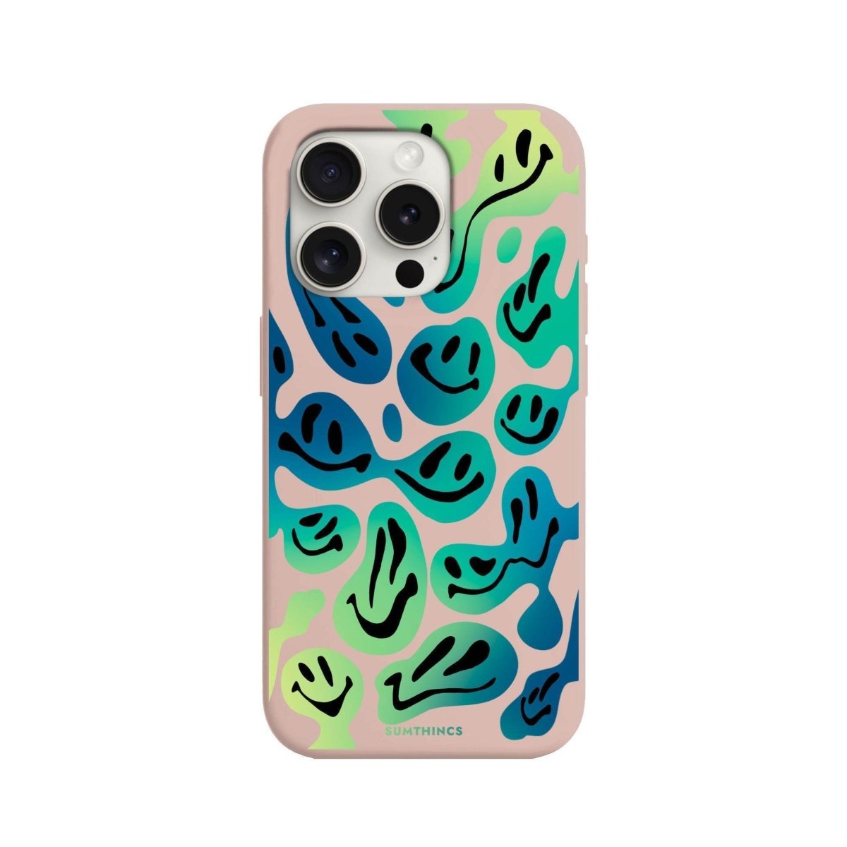 iPhone 7 Plus/8 Plus Smiley Premium Telefon Kılıfı Bej - SUMTHINCS