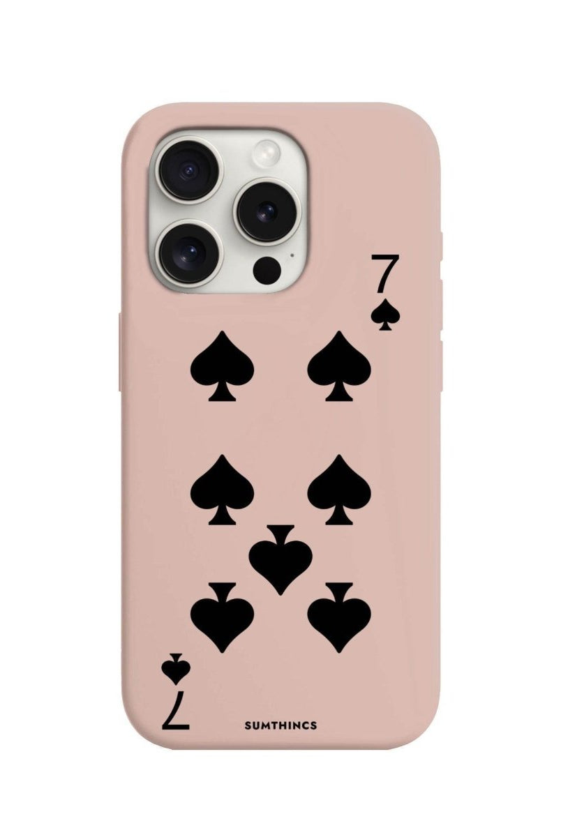 iPhone 7 Plus/8 Plus Spade7 Premium Telefon Kılıfı Bej - SUMTHINCS