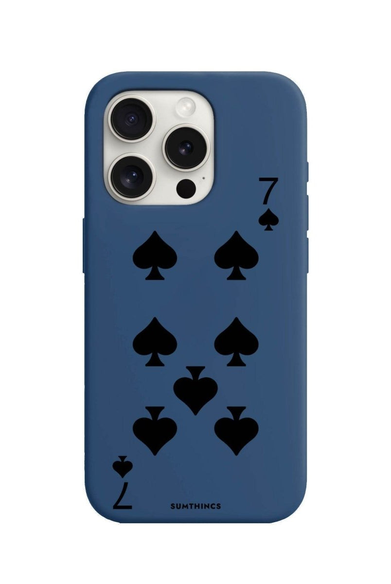 iPhone 7 Plus/8 Plus Spade7 Premium Telefon Kılıfı Pasifik Mavi - SUMTHINCS