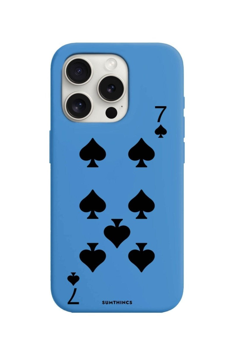 iPhone 7 Plus/8 Plus Spade7 Premium Telefon Kılıfı Mavi - SUMTHINCS