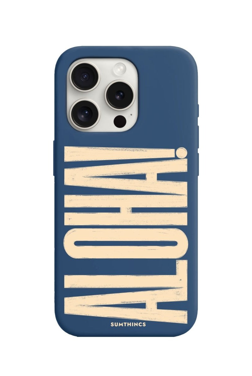 iPhone 7/8/SE 2020 Aloha Premium Telefon Kılıfı Pasifik Mavi - SUMTHINCS