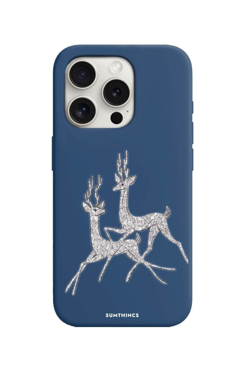 iPhone 7/8/SE 2020 Disco Deers Premium Telefon Kılıfı Pasifik Mavi - SUMTHINCS