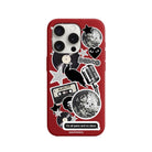 iPhone 7/8/SE 2020 Disco Stickers Premium Telefon Kılıfı - SUMTHINCS