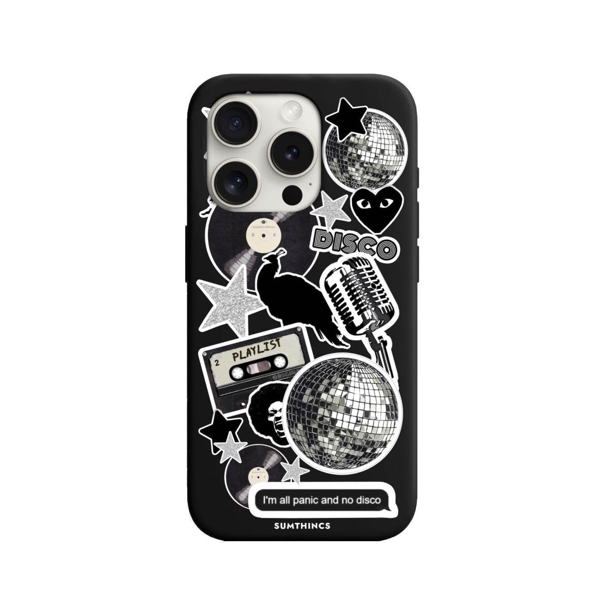 iPhone 7/8/SE 2020 Disco Stickers Premium Telefon Kılıfı - SUMTHINCS