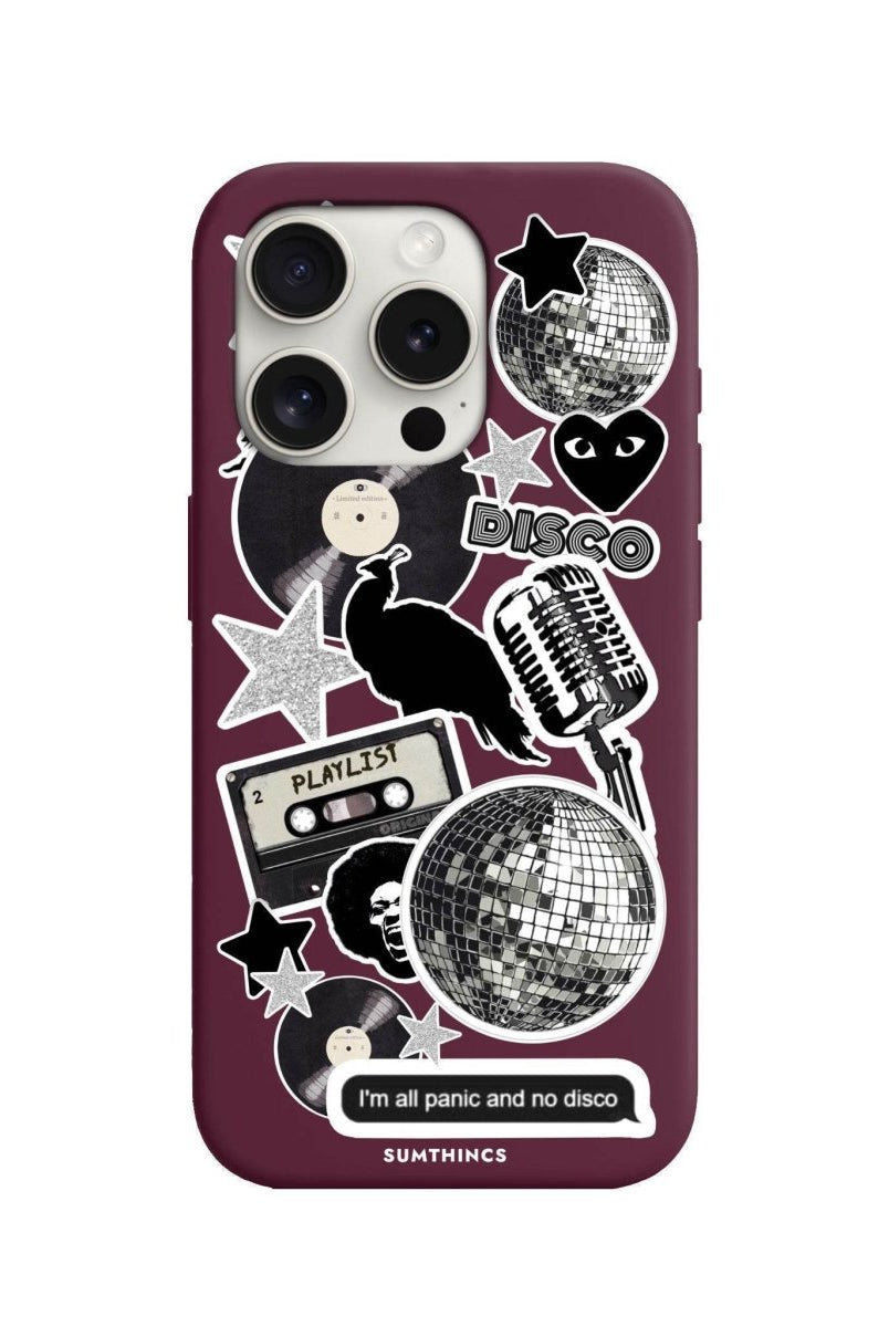 iPhone 7/8/SE 2020 Disco Stickers Premium Telefon Kılıfı - SUMTHINCS