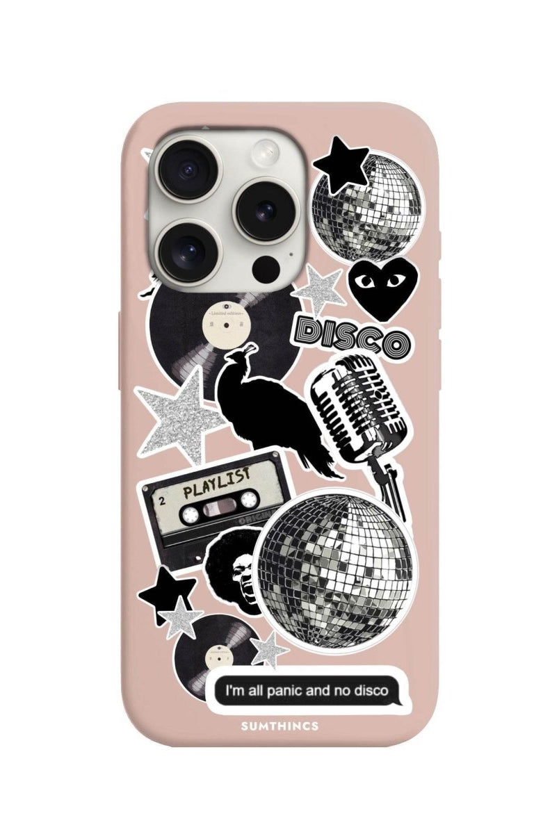 iPhone 7/8/SE 2020 Disco Stickers Premium Telefon Kılıfı - SUMTHINCS