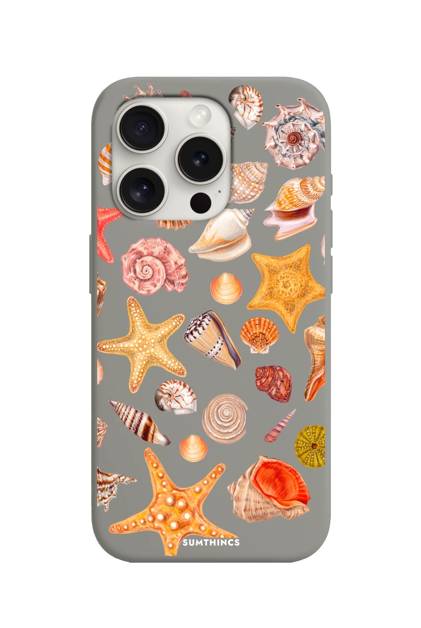 iPhone 7/8/SE 2020 Shells Premium Telefon Kılıfı Gri - SUMTHINCS