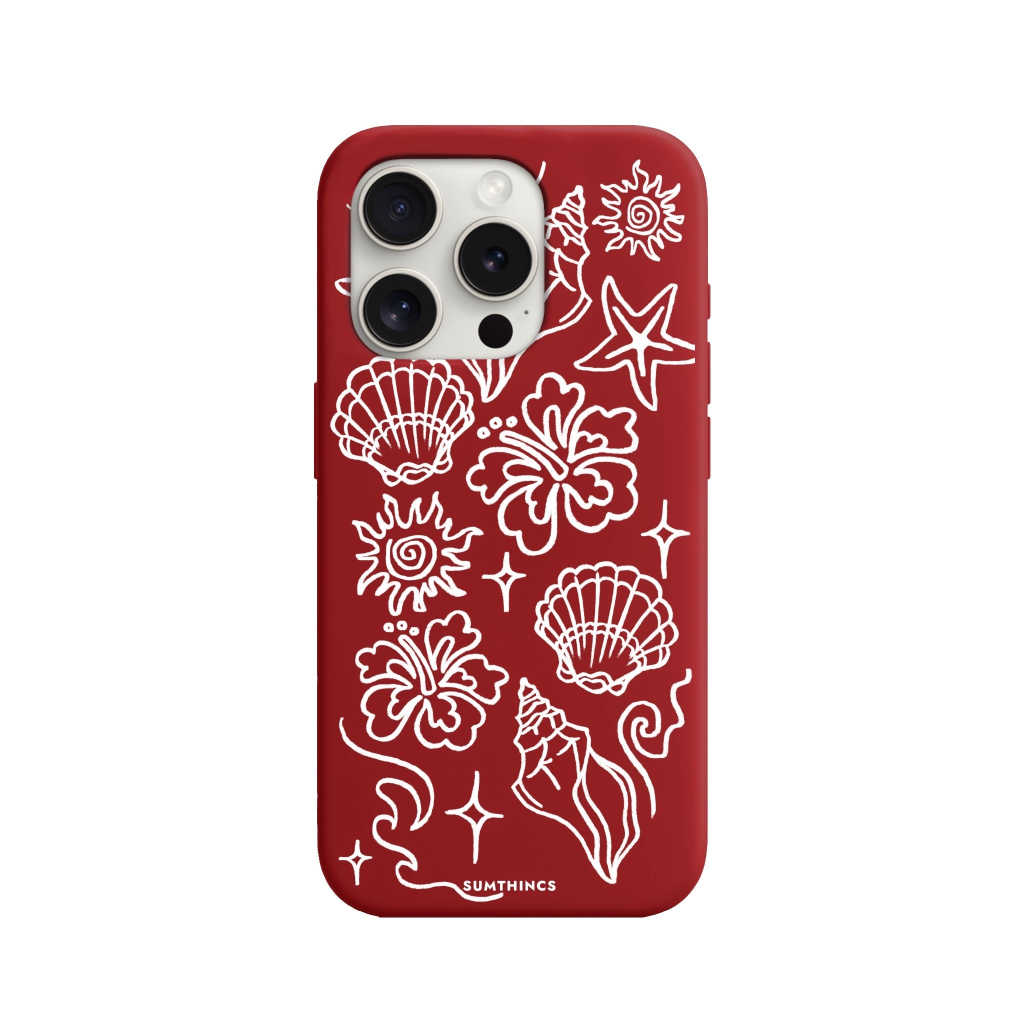 iPhone 7/8/SE 2020 Summer Sketch Premium Telefon Kılıfı - SUMTHINCS