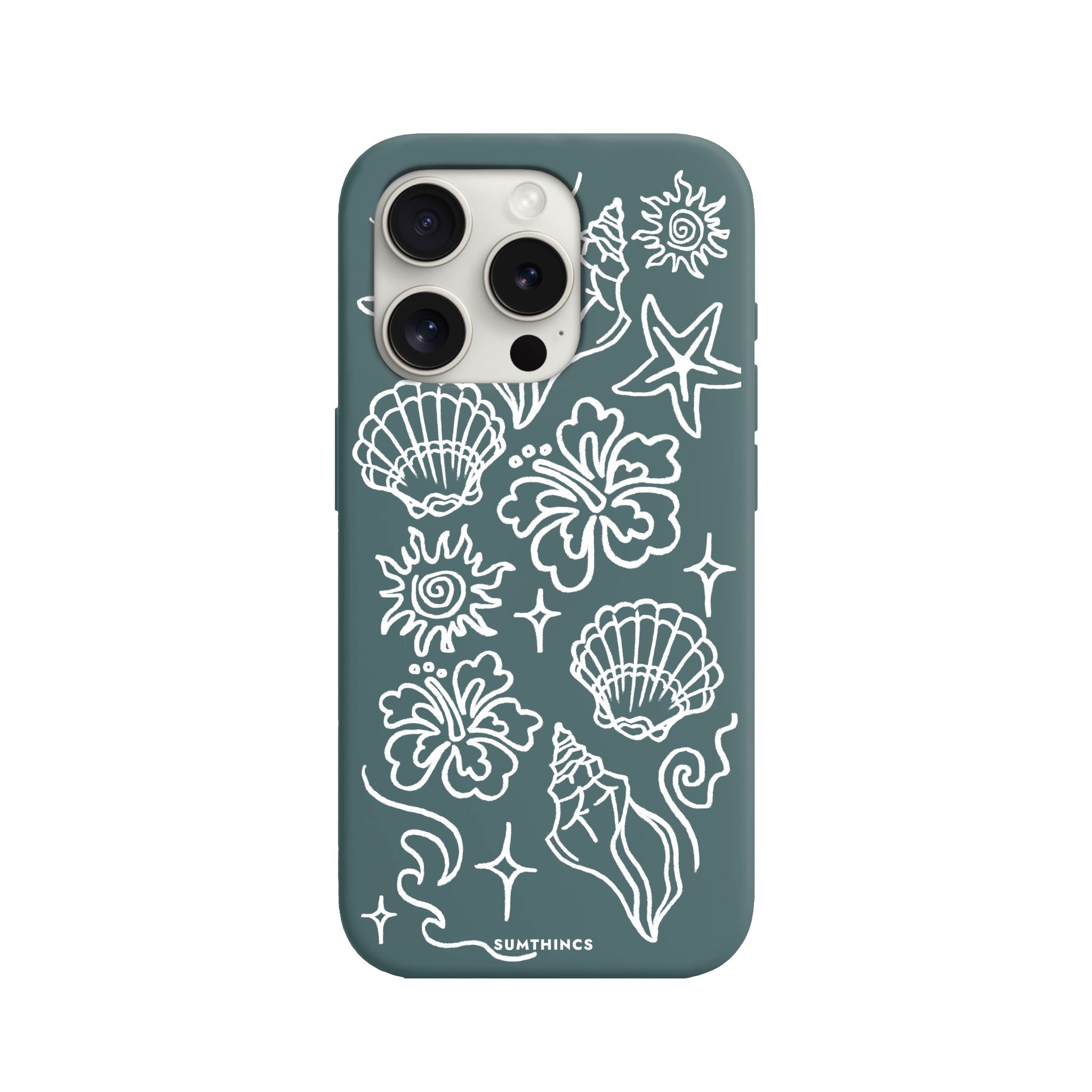 iPhone 7/8/SE 2020 Summer Sketch Premium Telefon Kılıfı - SUMTHINCS