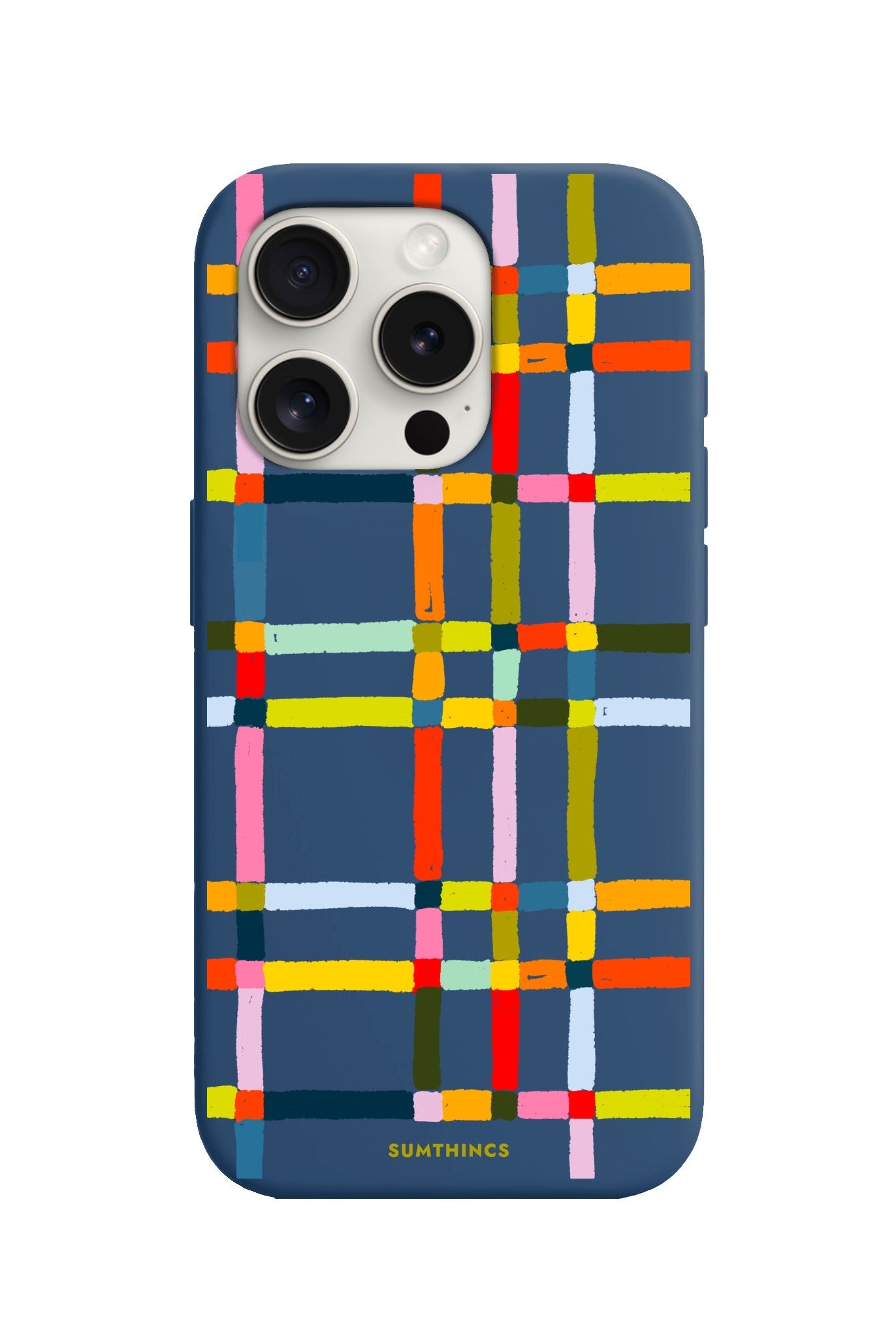 iPhone 7/8/SE 2020 Sunny Stripes Premium Telefon Kılıfı Pasifik Mavi - SUMTHINCS