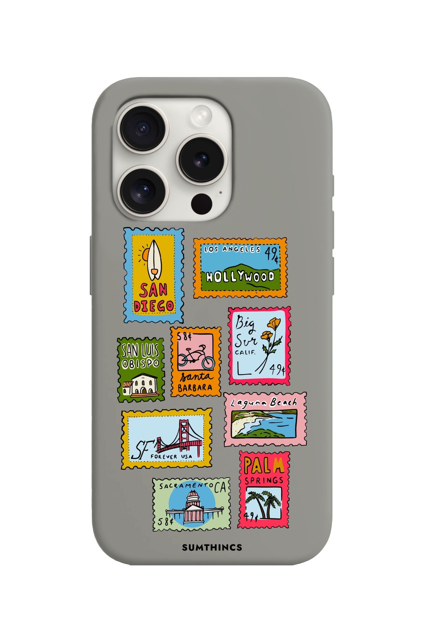 iPhone 7/8/SE 2020 The Grand Tour Premium Telefon Kılıfı Gri - SUMTHINCS