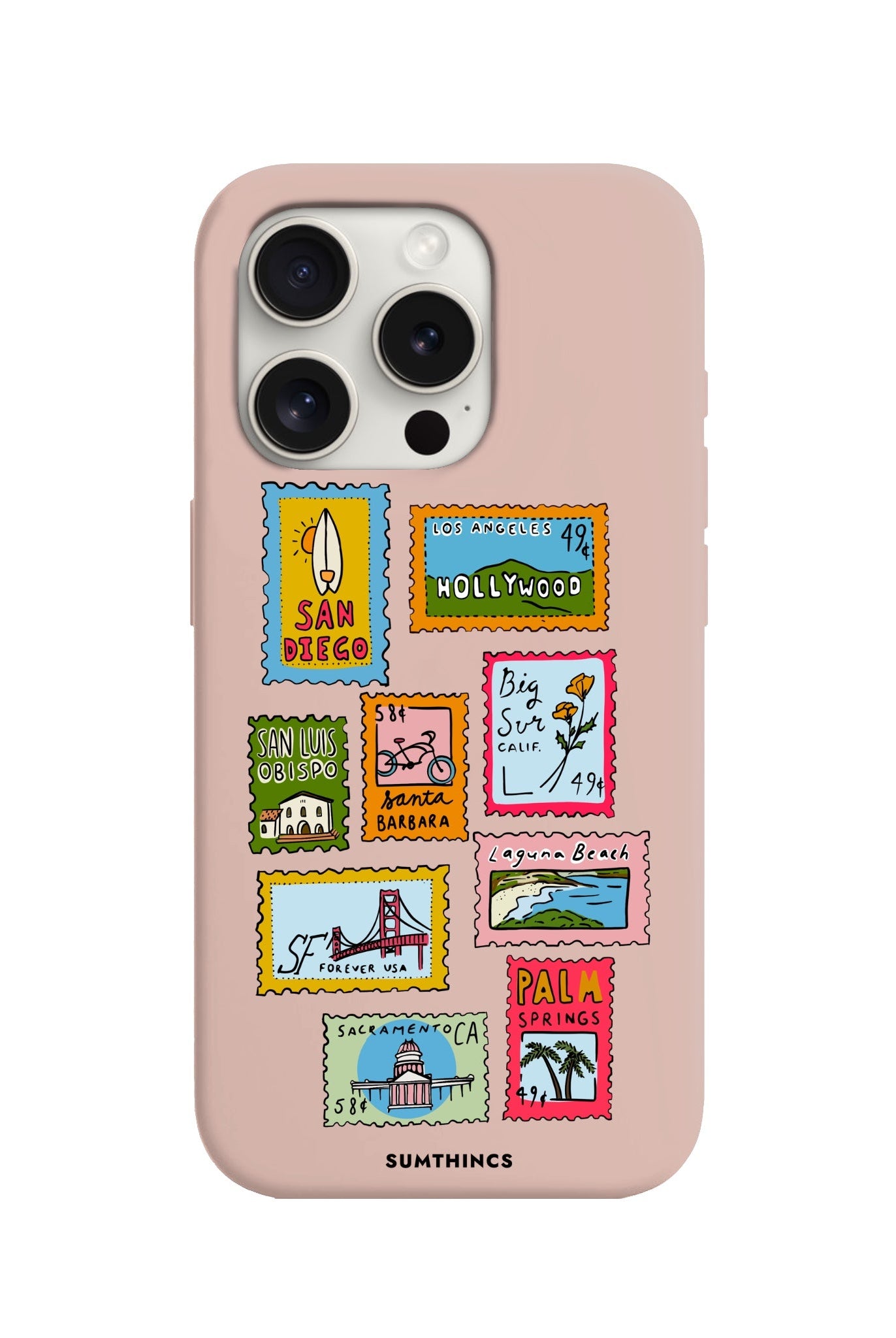 iPhone 7/8/SE 2020 The Grand Tour Premium Telefon Kılıfı Bej - SUMTHINCS