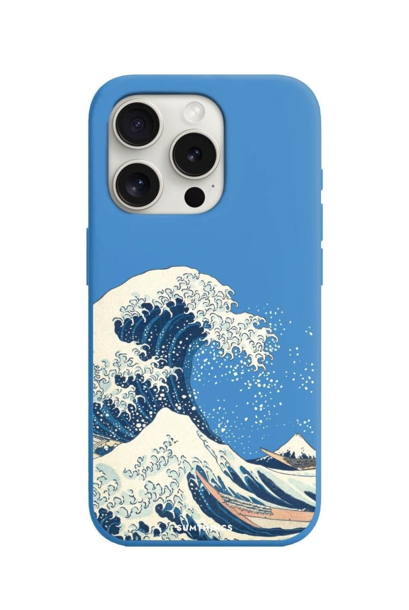 iPhone 7/8/SE 2020 Waves Premium Telefon Kılıfı Mavi - SUMTHINCS