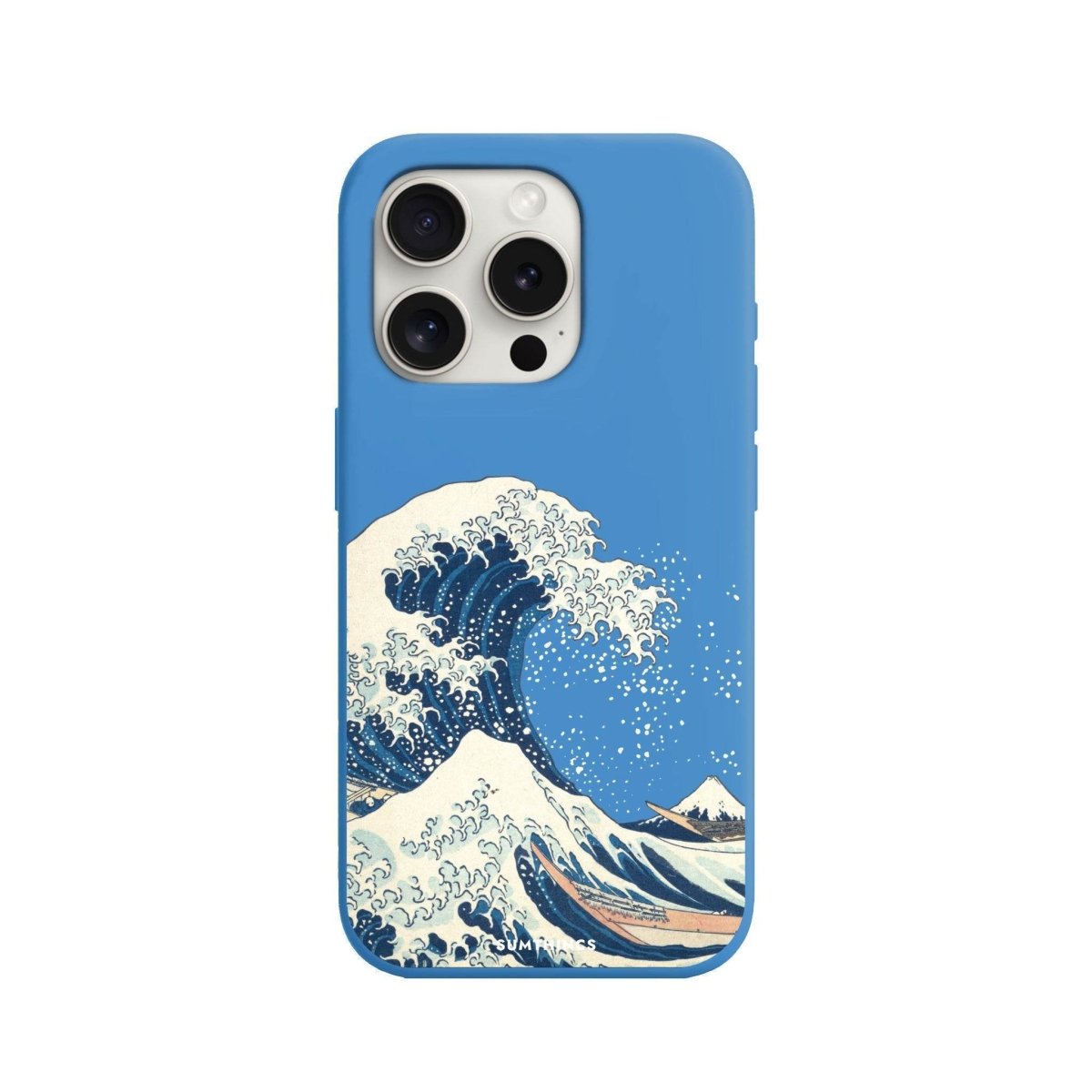 iPhone 7/8/SE 2020 Waves Premium Telefon Kılıfı Mavi - SUMTHINCS