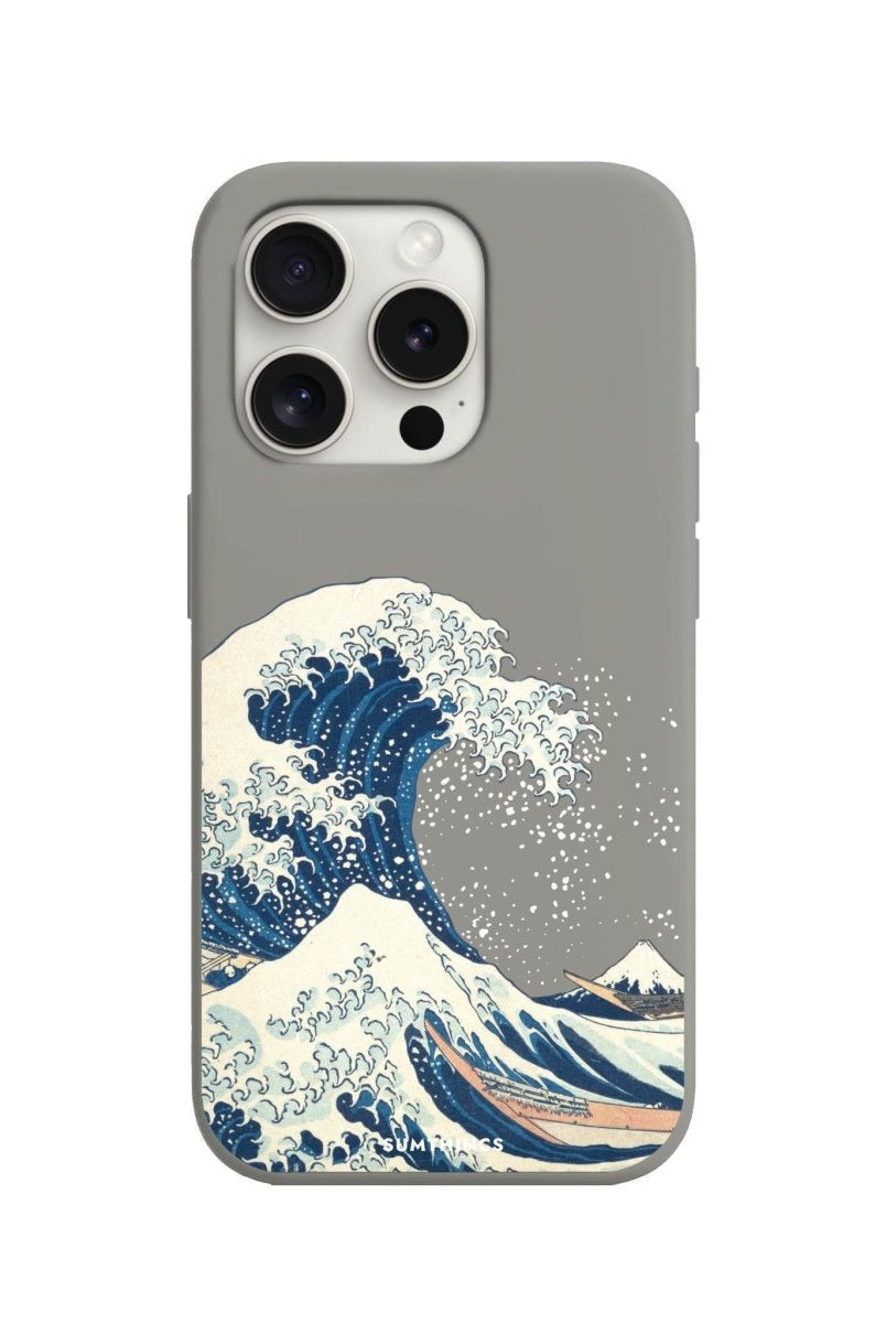 iPhone 7/8/SE 2020 Waves Premium Telefon Kılıfı Gri - SUMTHINCS