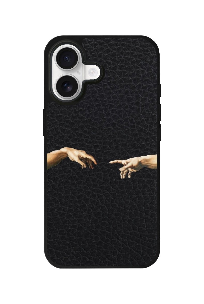 iPhone Adam’s Creation Leather Deri Telefon Kılıfı Siyah - Sumthincs