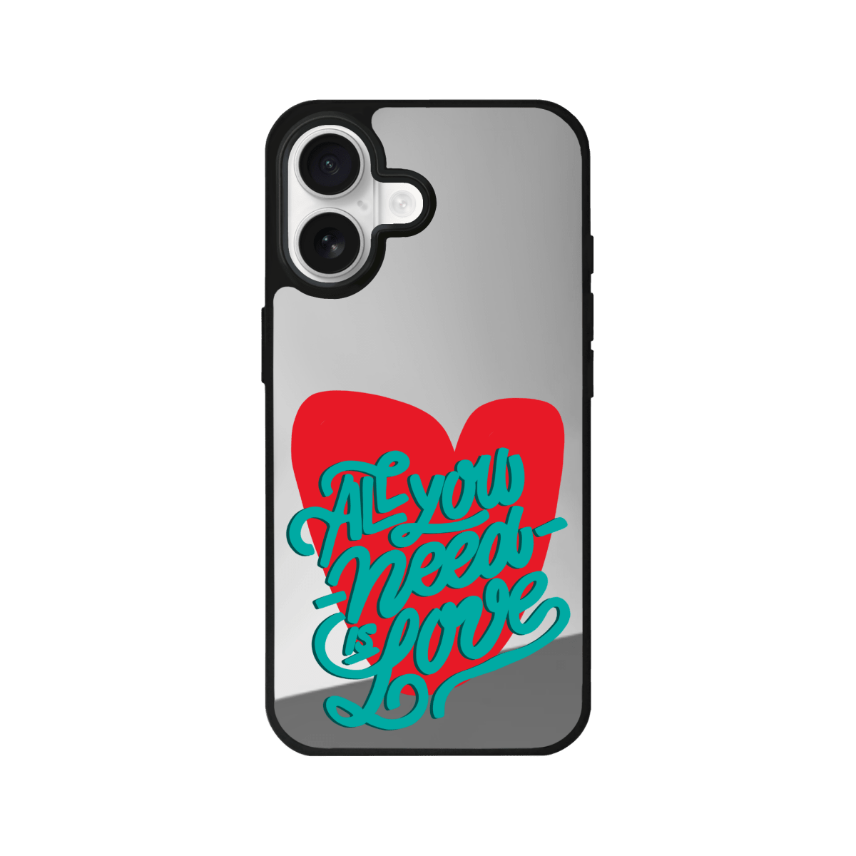 iPhone All You Need Is Love Mirror Aynalı Telefon Kılıfı - Sumthincs