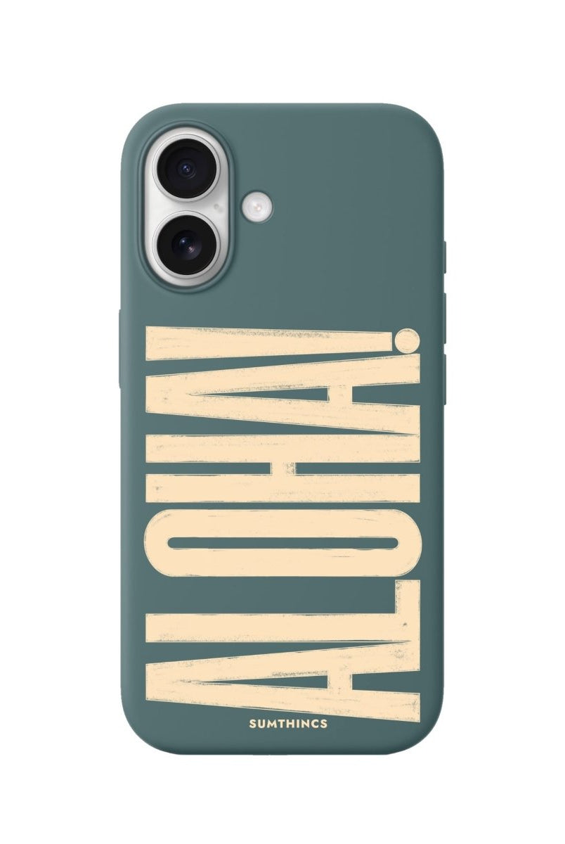 iPhone ALOHA Premium Telefon Kılıfı Kaktüs Yeşili - Sumthincs