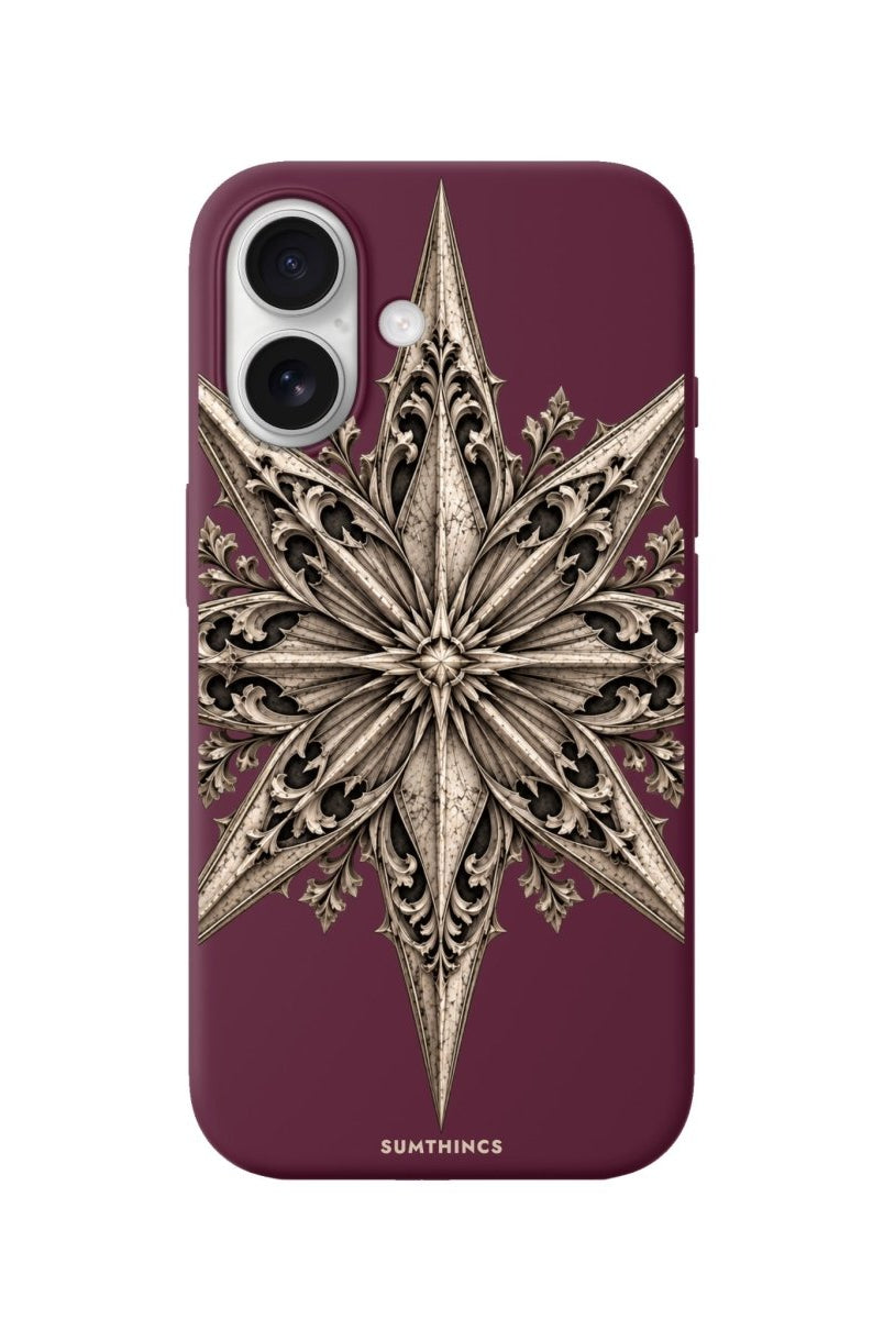 iPhone Astraea Premium Telefon Kılıfı Bordo - Sumthincs