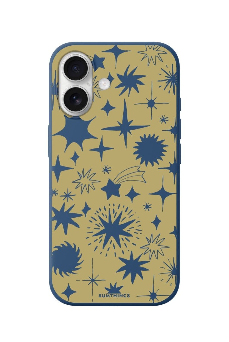 iPhone Aurora Dust Premium Telefon Kılıfı Pasifik Mavi - Sumthincs