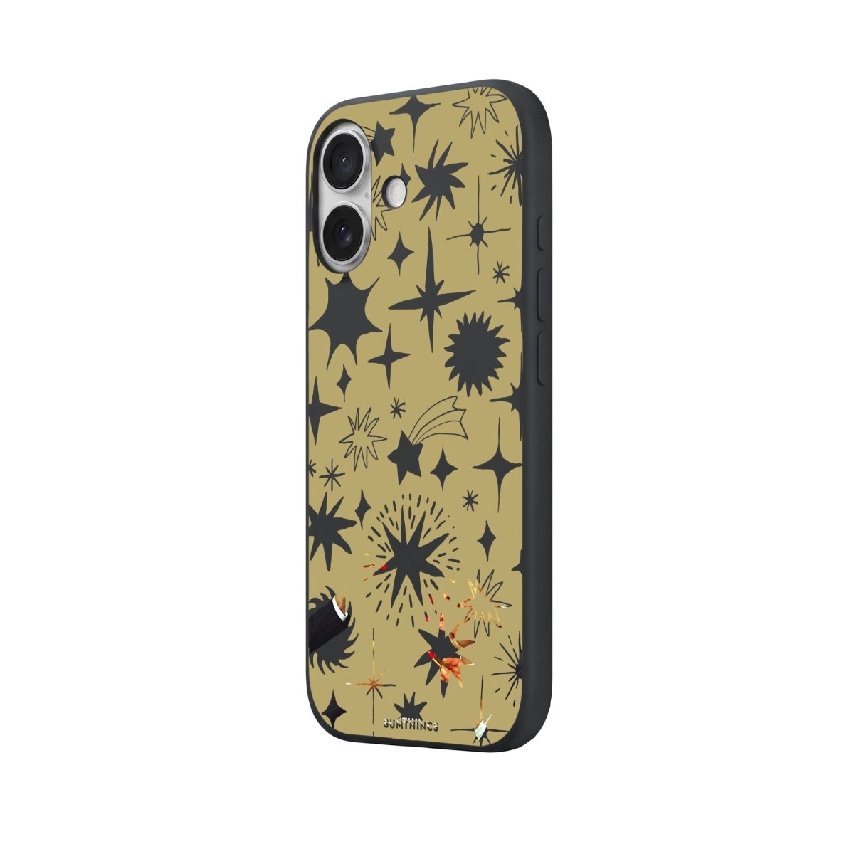 iPhone Aurora Dust Premium Telefon Kılıfı Bordo - Sumthincs