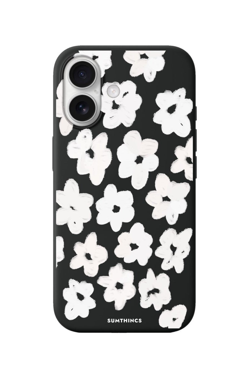 iPhone Blossoms Premium Telefon Kılıfı Siyah - Sumthincs