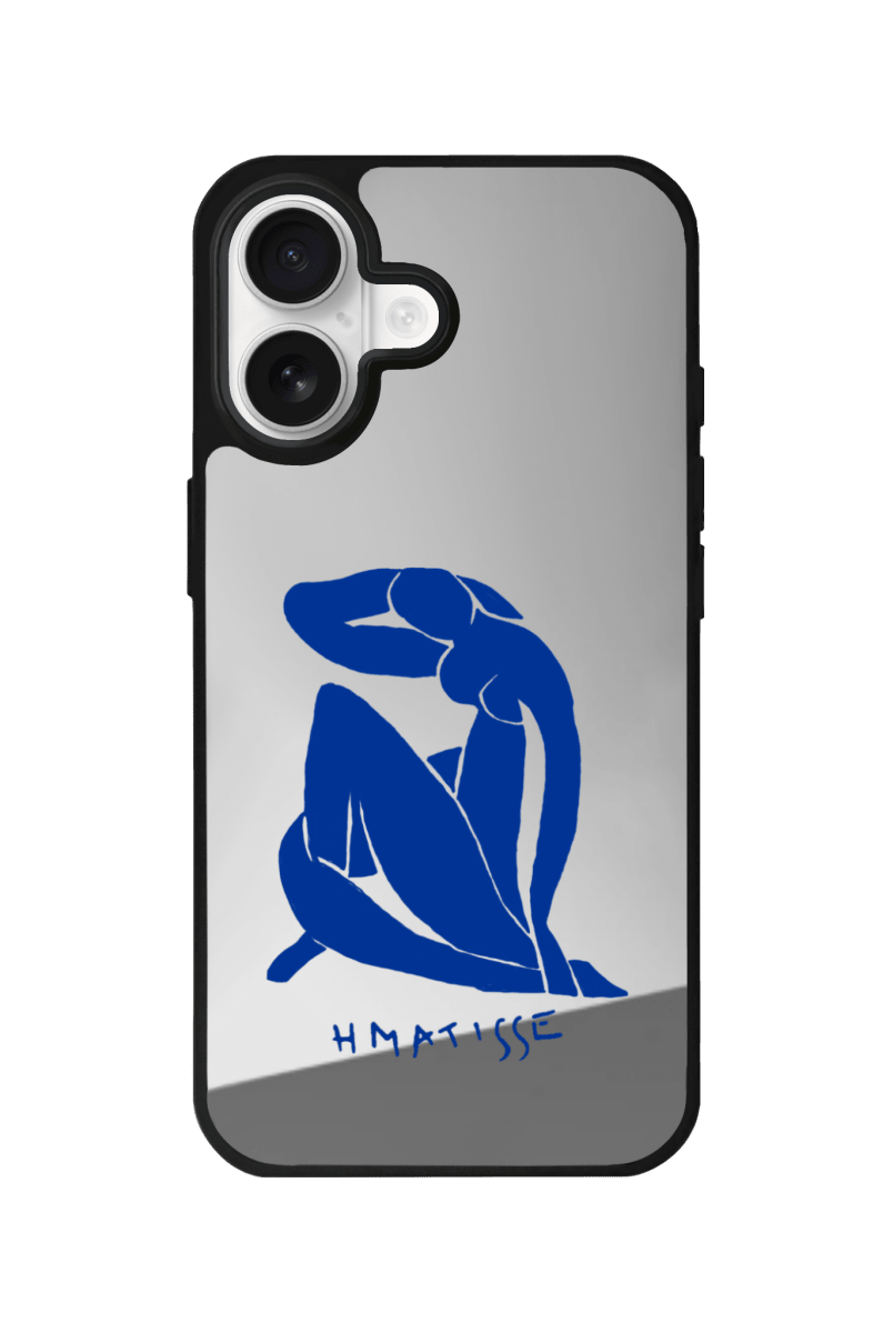 iPhone Blue Woman Mirror Aynalı Telefon Kılıfı - Sumthincs
