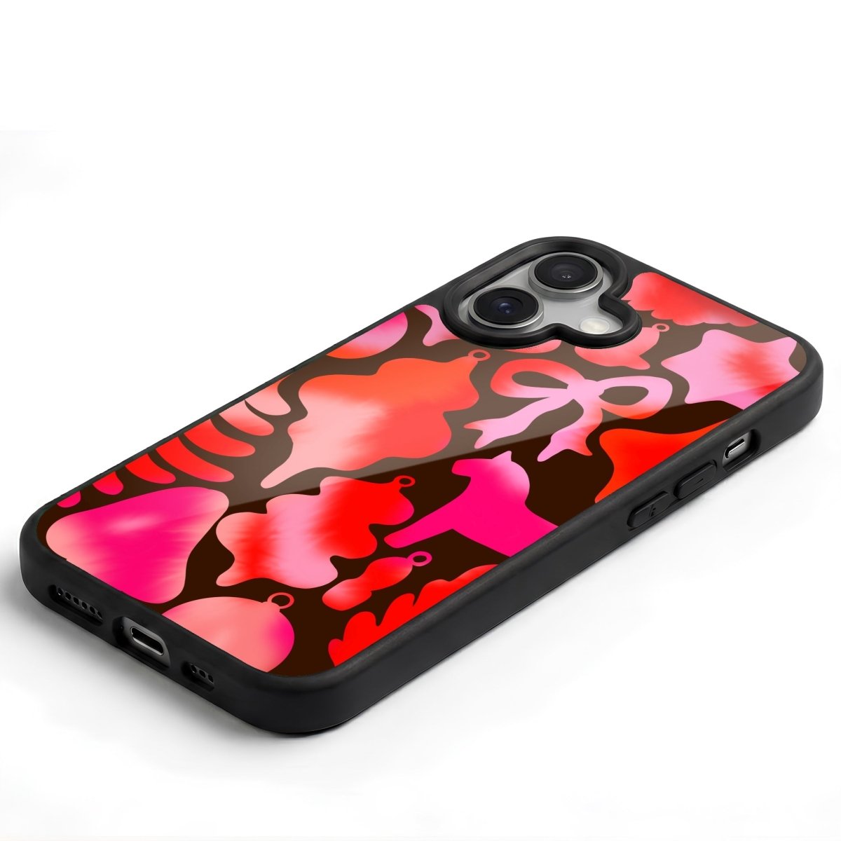 iPhone Blush Bells Glossy Telefon Kılıfı - Sumthincs