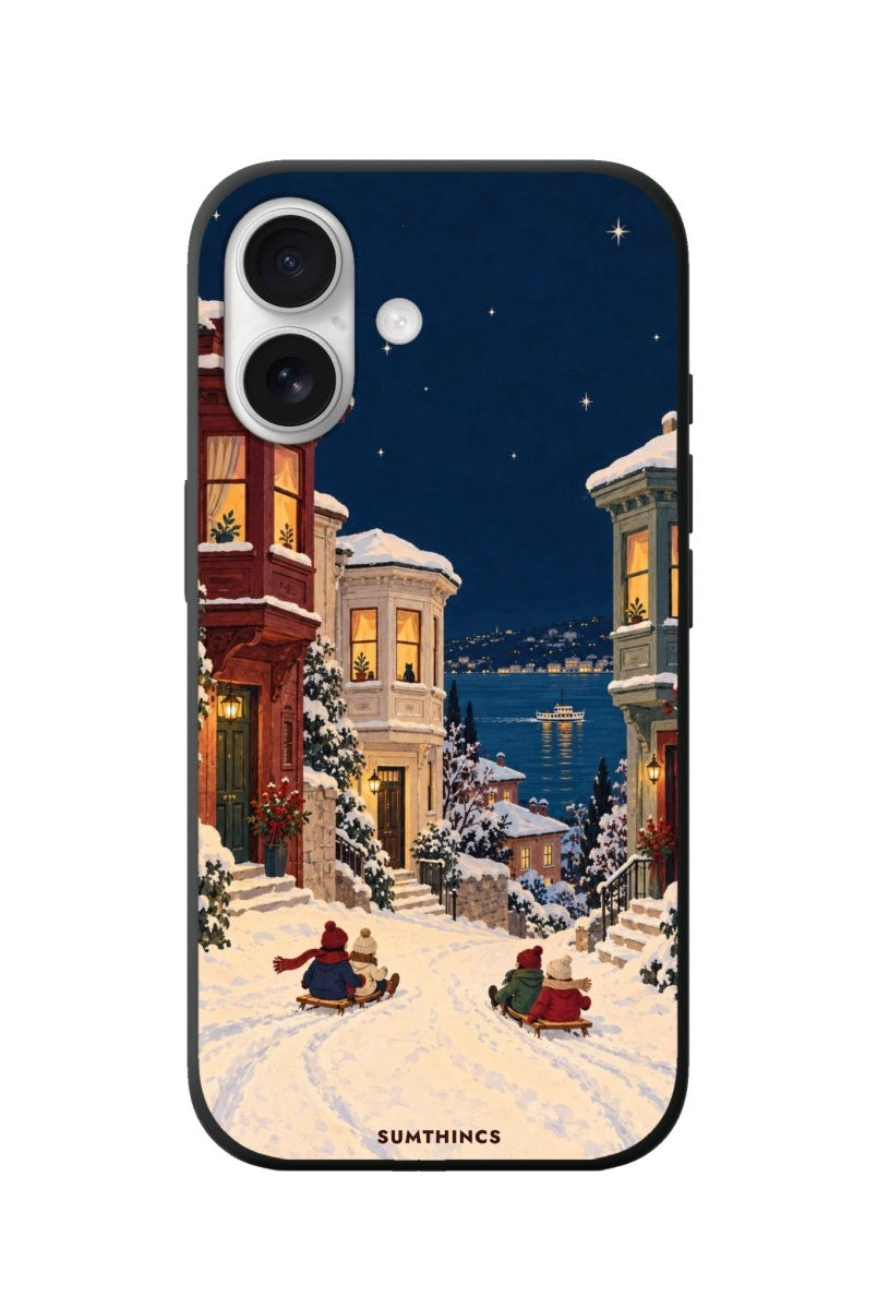 iPhone Bosphorus Christmas Premium Telefon Kılıfı - Sumthincs