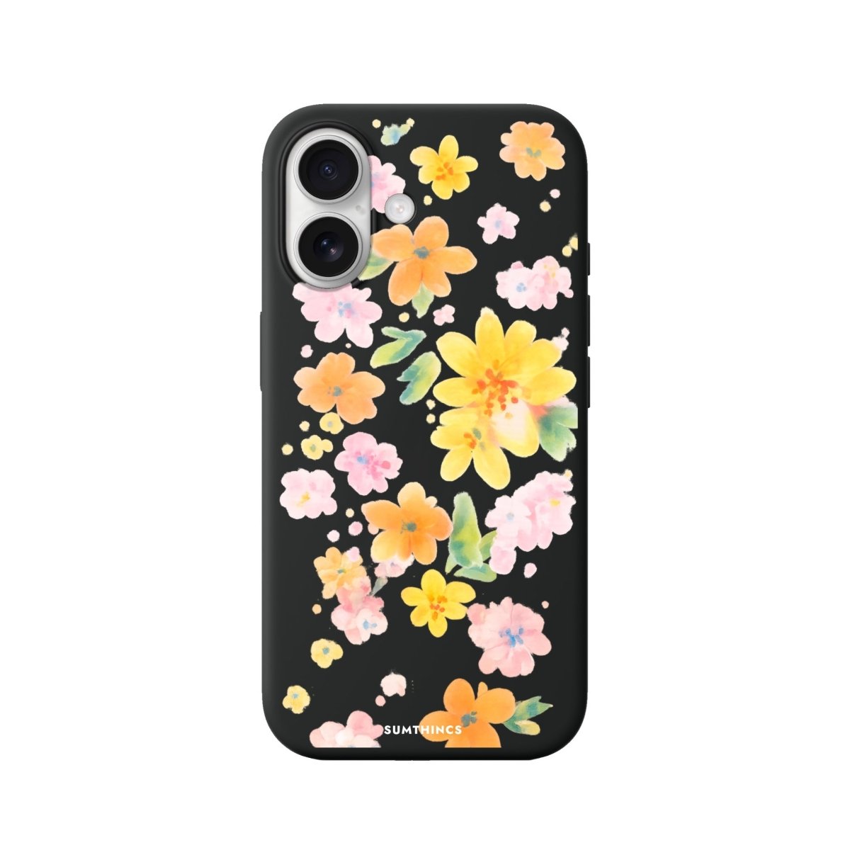 iPhone Butterbloom Premium Telefon Kılıfı Siyah - Sumthincs