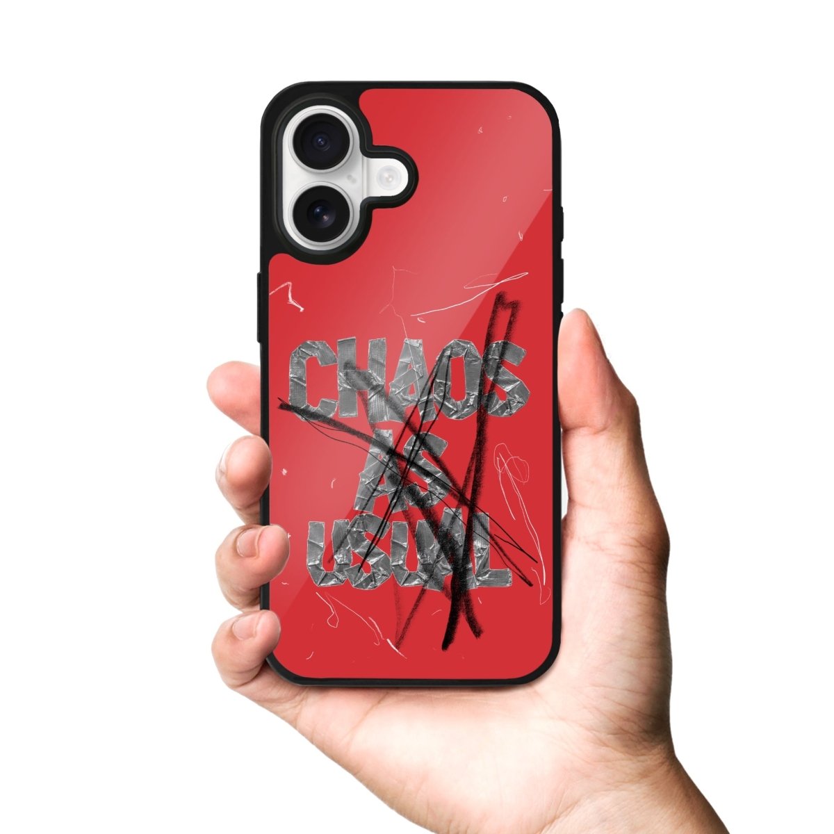 iPhone Chaos Glossy Telefon Kılıfı - Sumthincs