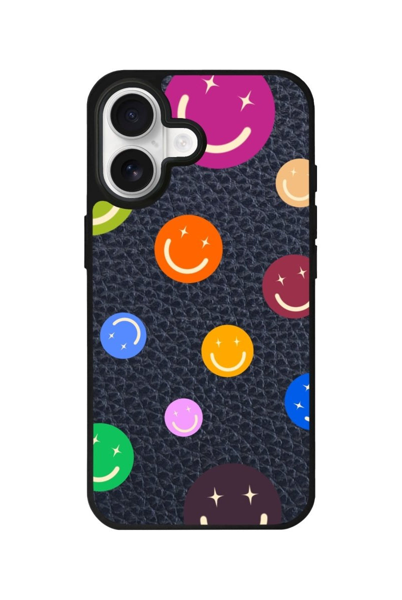 iPhone CheerUp Leather Deri Telefon Kılıfı Pasifik Mavi - Sumthincs