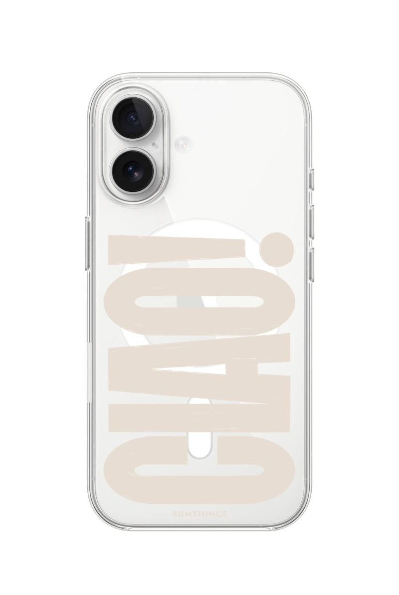 iPhone CIAO! Clear Magsafe Telefon Kılıfı - Sumthincs