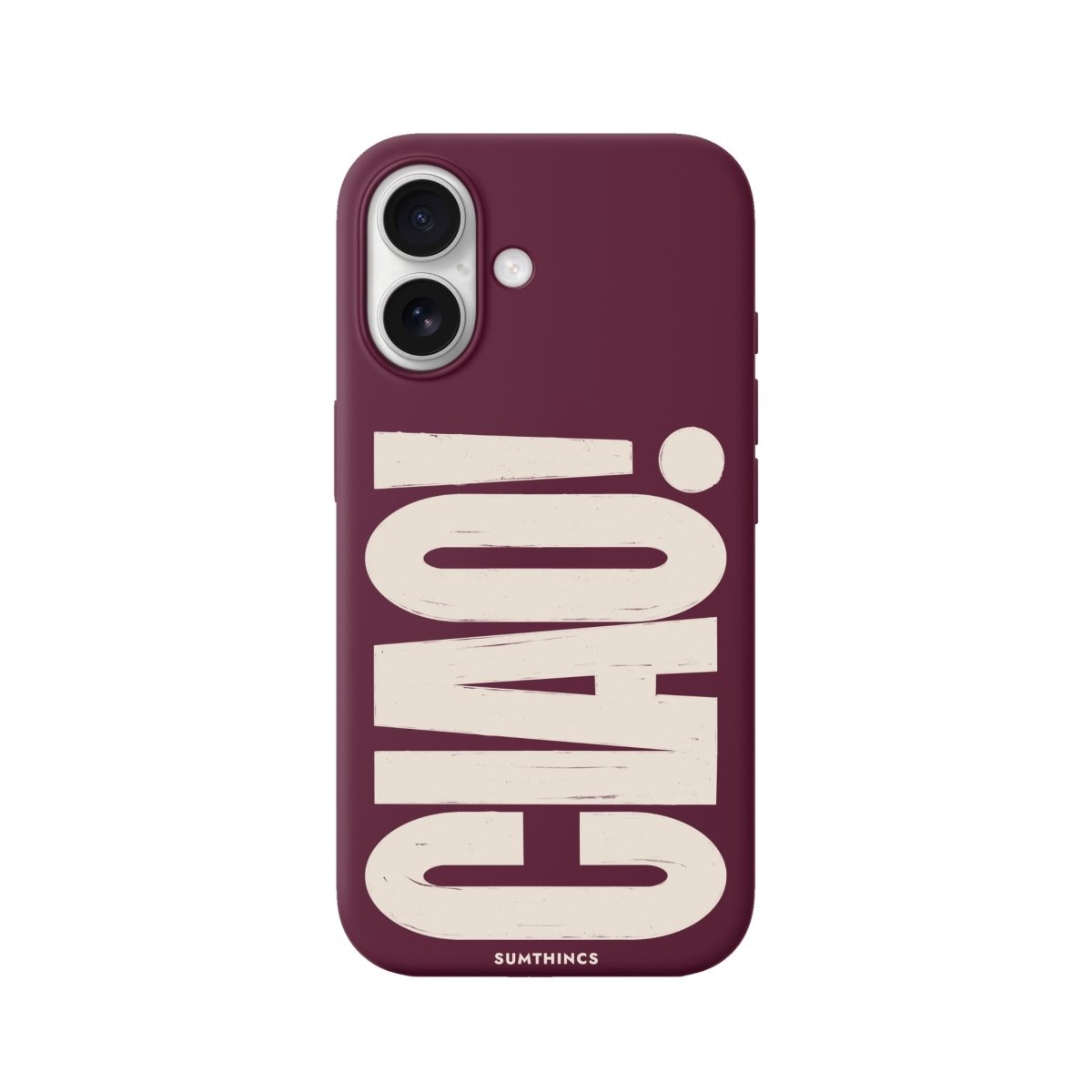 iPhone CIAO! Premium Telefon Kılıfı Bordo - Sumthincs