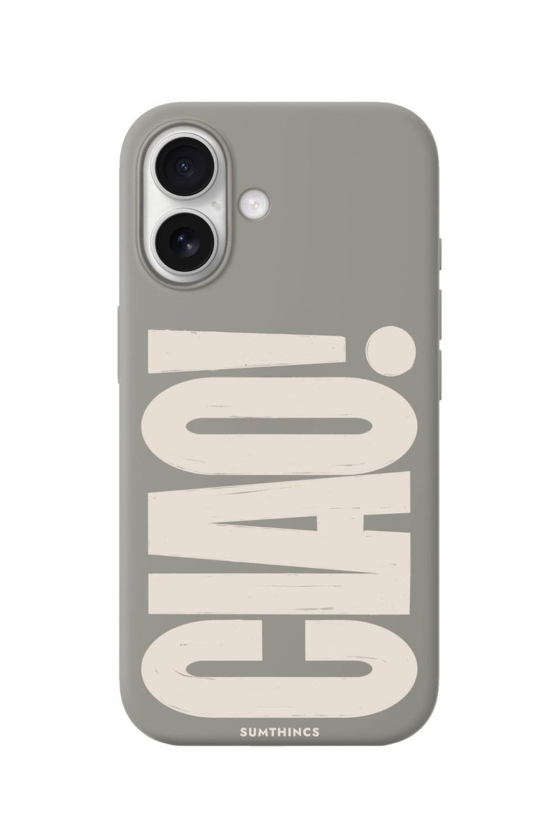 iPhone CIAO! Premium Telefon Kılıfı Gri - Sumthincs
