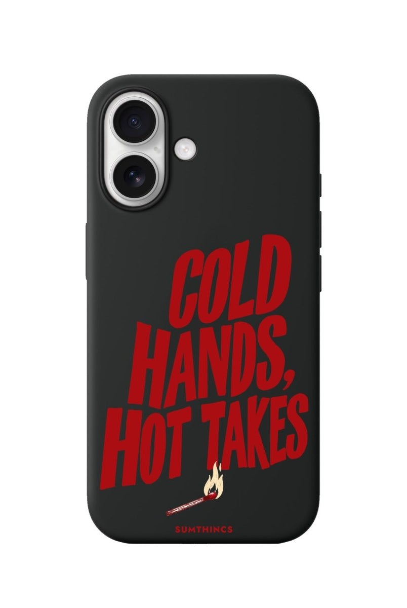 iPhone Cold Hands Premium Telefon Kılıfı Siyah - Sumthincs
