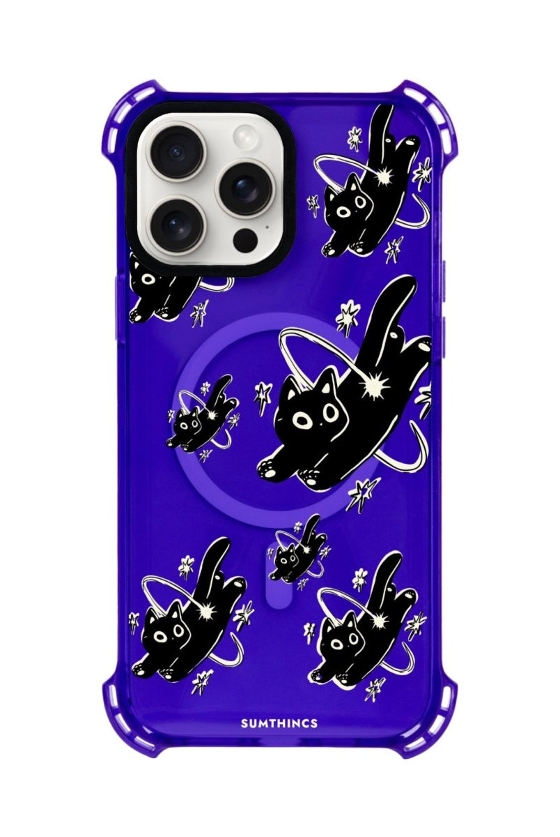 iPhone Cosmo Kitty Bumper Telefon Kılıfı Mor - Sumthincs