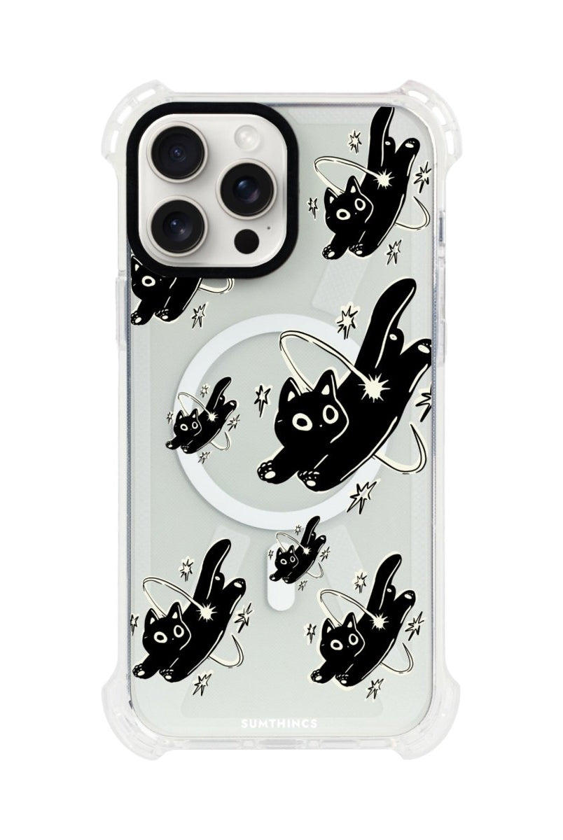 iPhone Cosmo Kitty Bumper Telefon Kılıfı Şeffaf - Sumthincs