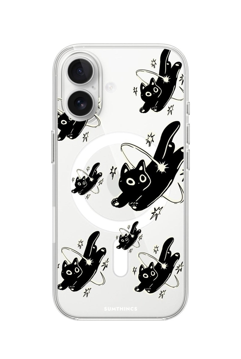 iPhone Cosmo Kitty Clear Magsafe Telefon Kılıfı - Sumthincs
