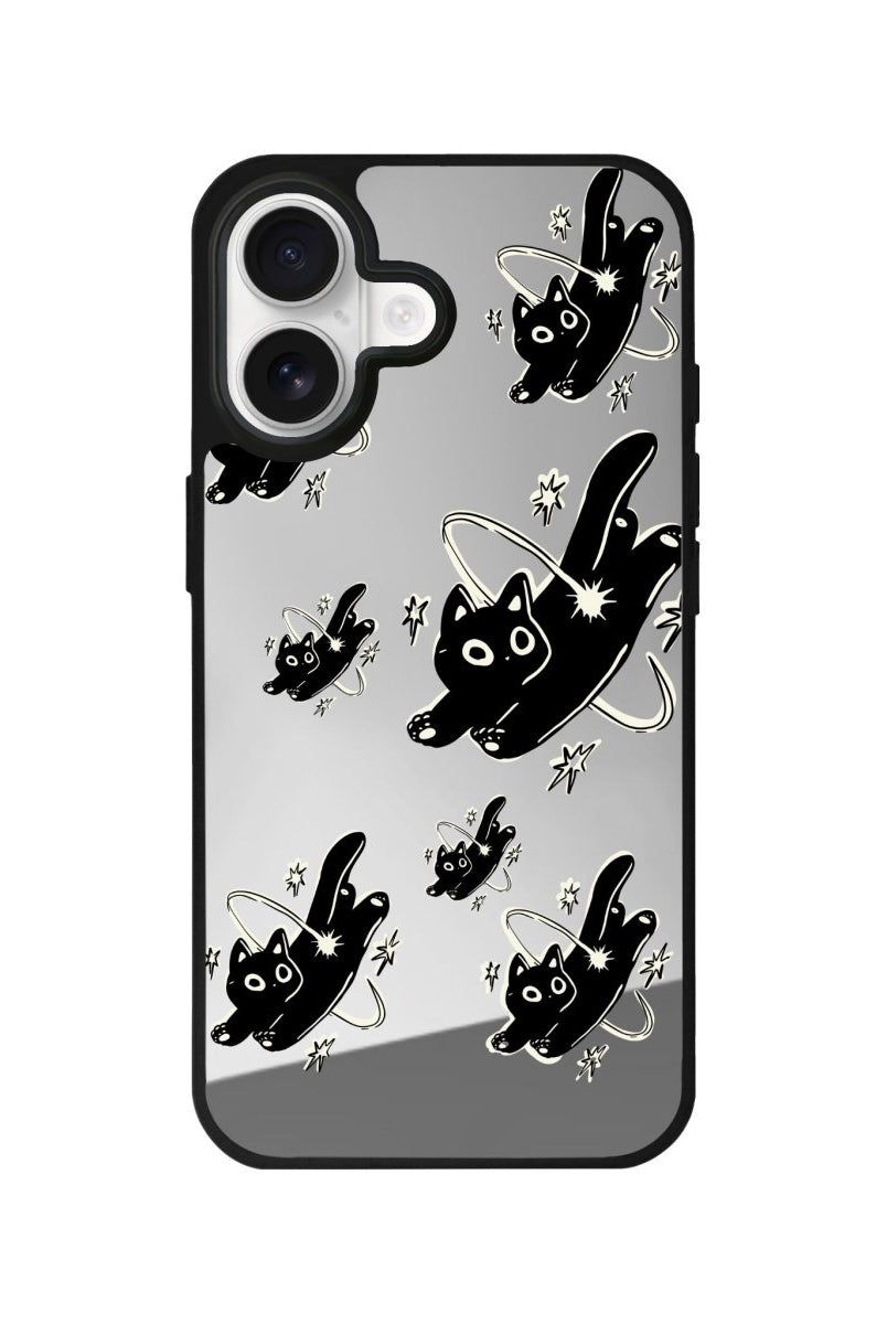 iPhone Cosmo Kitty Mirror Aynalı Telefon Kılıfı - Sumthincs