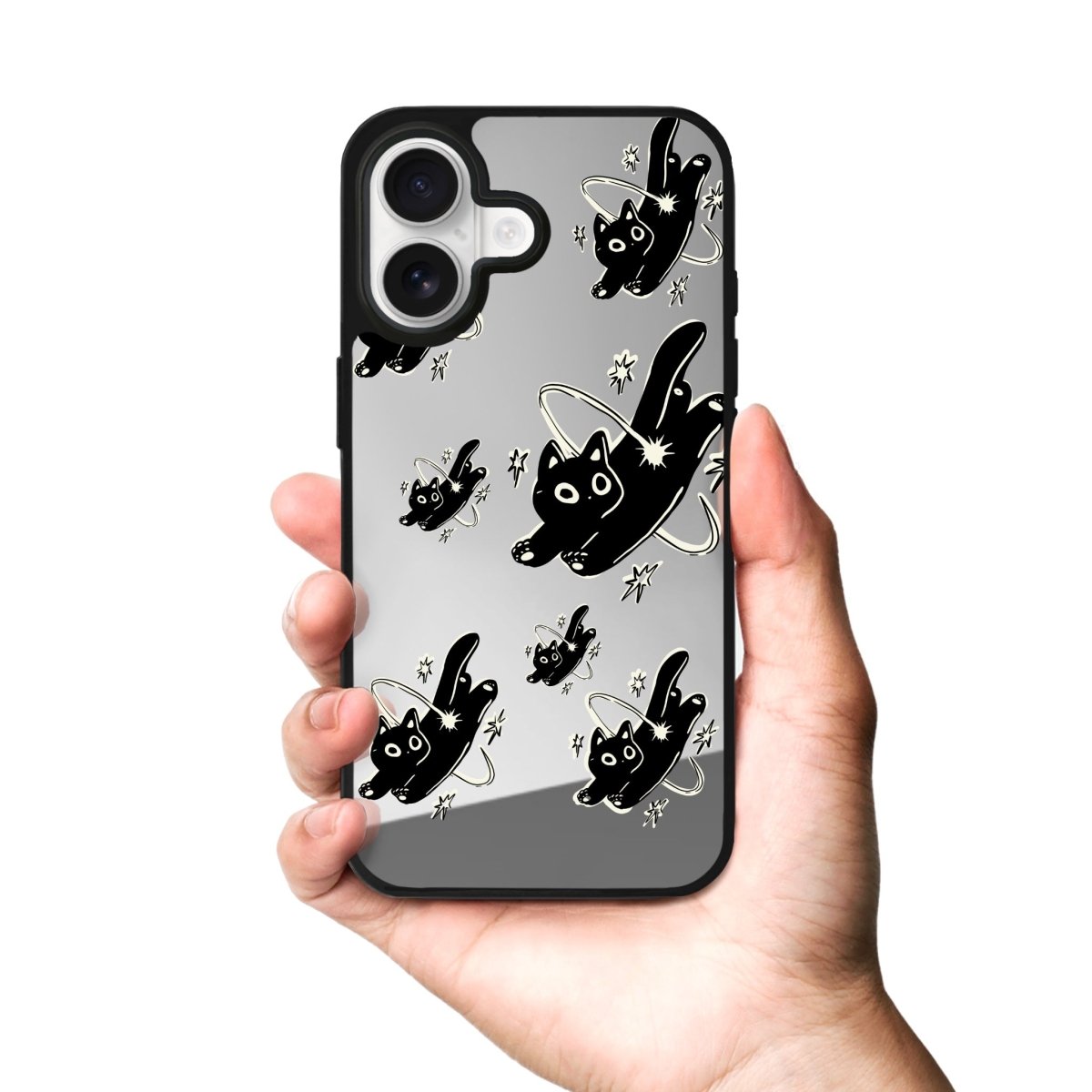 iPhone Cosmo Kitty Mirror Aynalı Telefon Kılıfı - Sumthincs